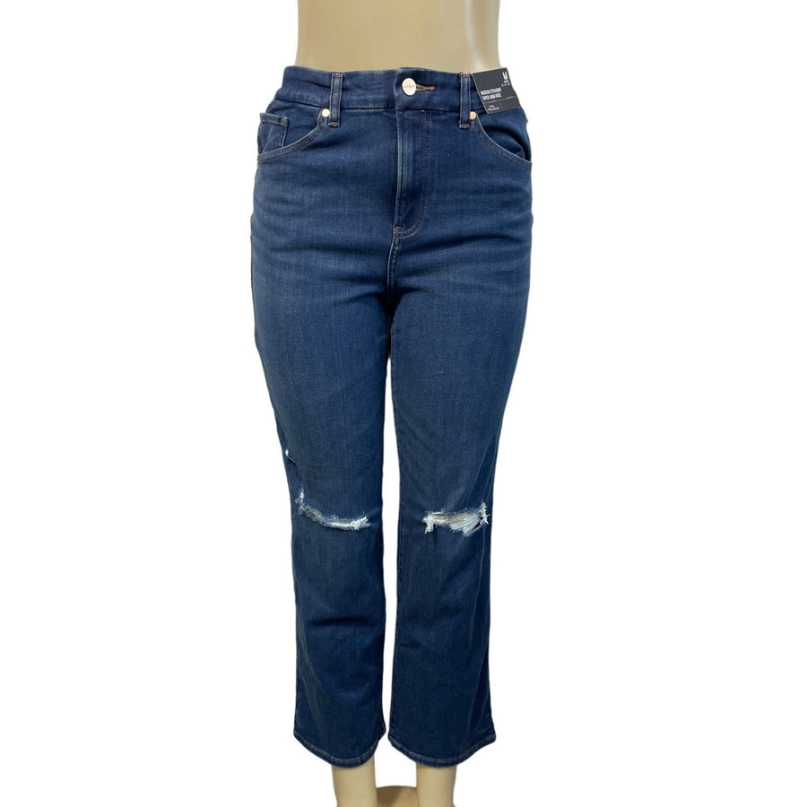 Express Women's Blue Mom Jeans Sz M - NWT