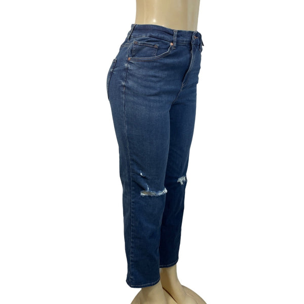 Express Women's Blue Mom Jeans Sz M - NWT