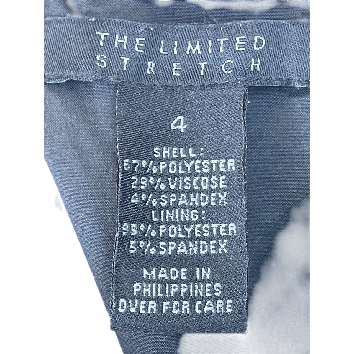 The Limited Womens Black Stretch Corset Top Size 4 Adjustable Spaghetti Straps