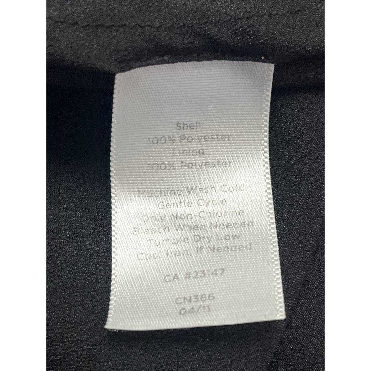 Talbots Women Black Polyester Camisole & Sheer Button-Up Blouse Set Size 14P