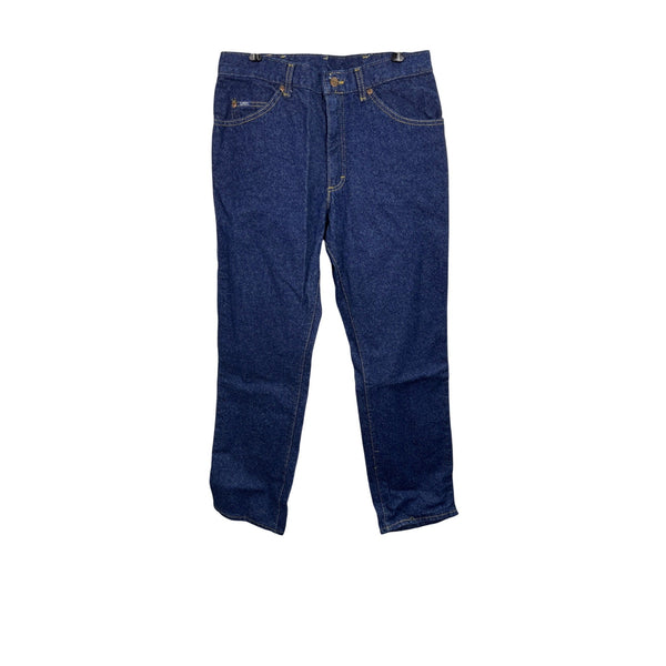 Vintage 90s Y2K Lee Mens Regular Fit Straight Leg Jeans 34x30 Blue Denim Classic