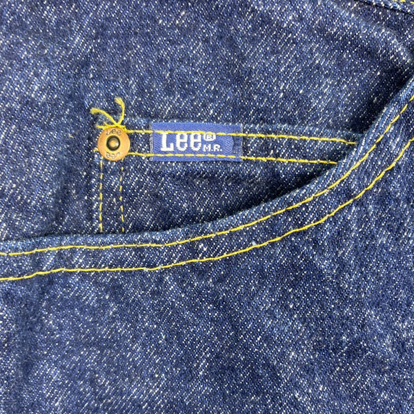 Vintage 90s Y2K Lee Mens Regular Fit Straight Leg Jeans 34x30 Blue Denim Classic
