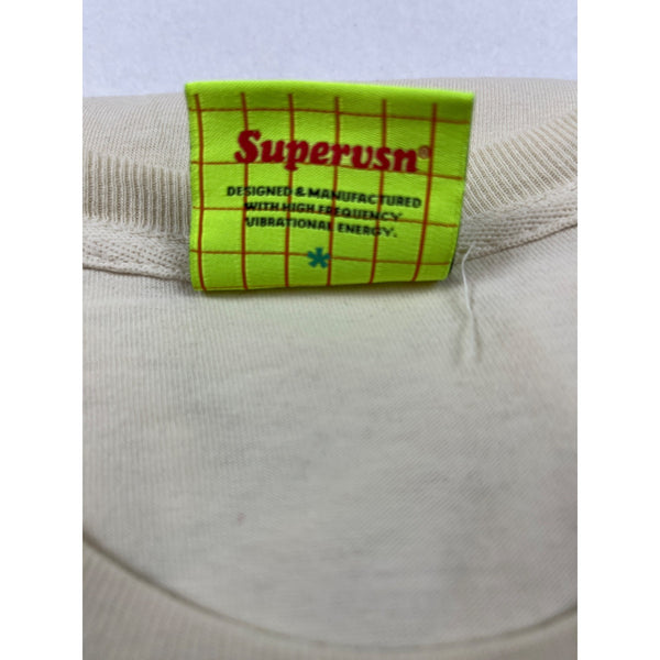 Supervsn Studios White Dieu Merci T Shirt Sz XXL