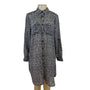 Jessica London Women's Black & White Button-Down Shirt Dress Sz 14W