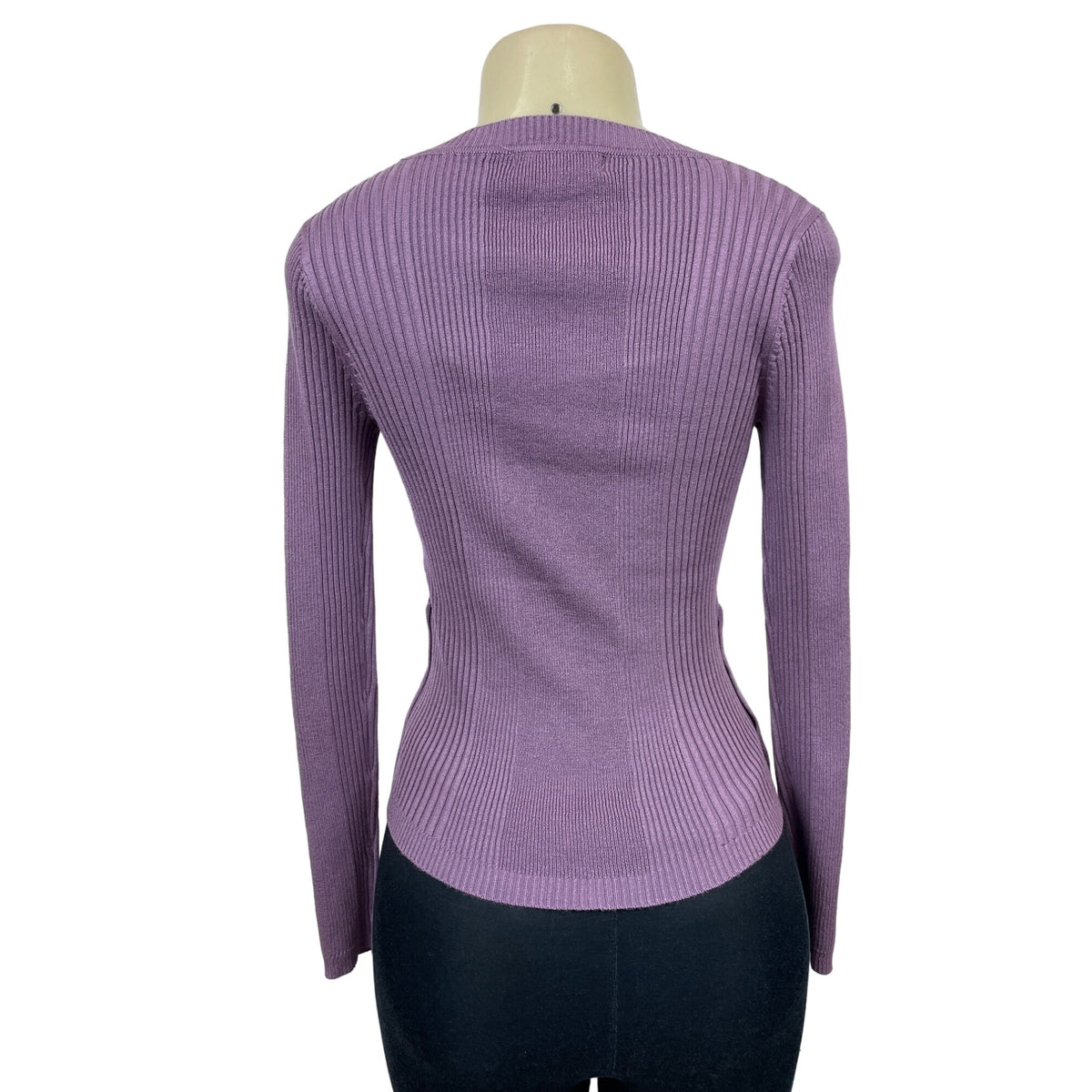 Hooked Up Women's Purple Long Sleeve Shirt Size S