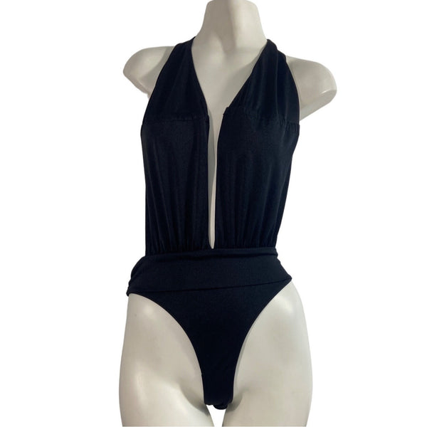 Missomo Women's Black One Piece Swimsuit Sz L