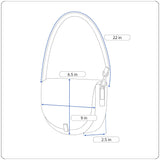 Rebecca Minkoff Women's Tan Brown Chain Strap Shoulder Bag Sz M -