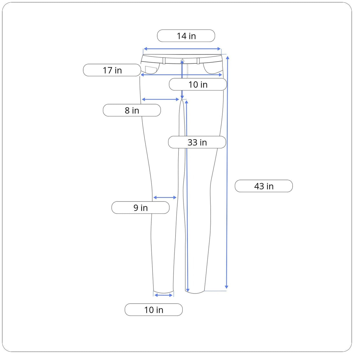 Ann Taylor Women's Blue Jeans Sz 2 - NWT