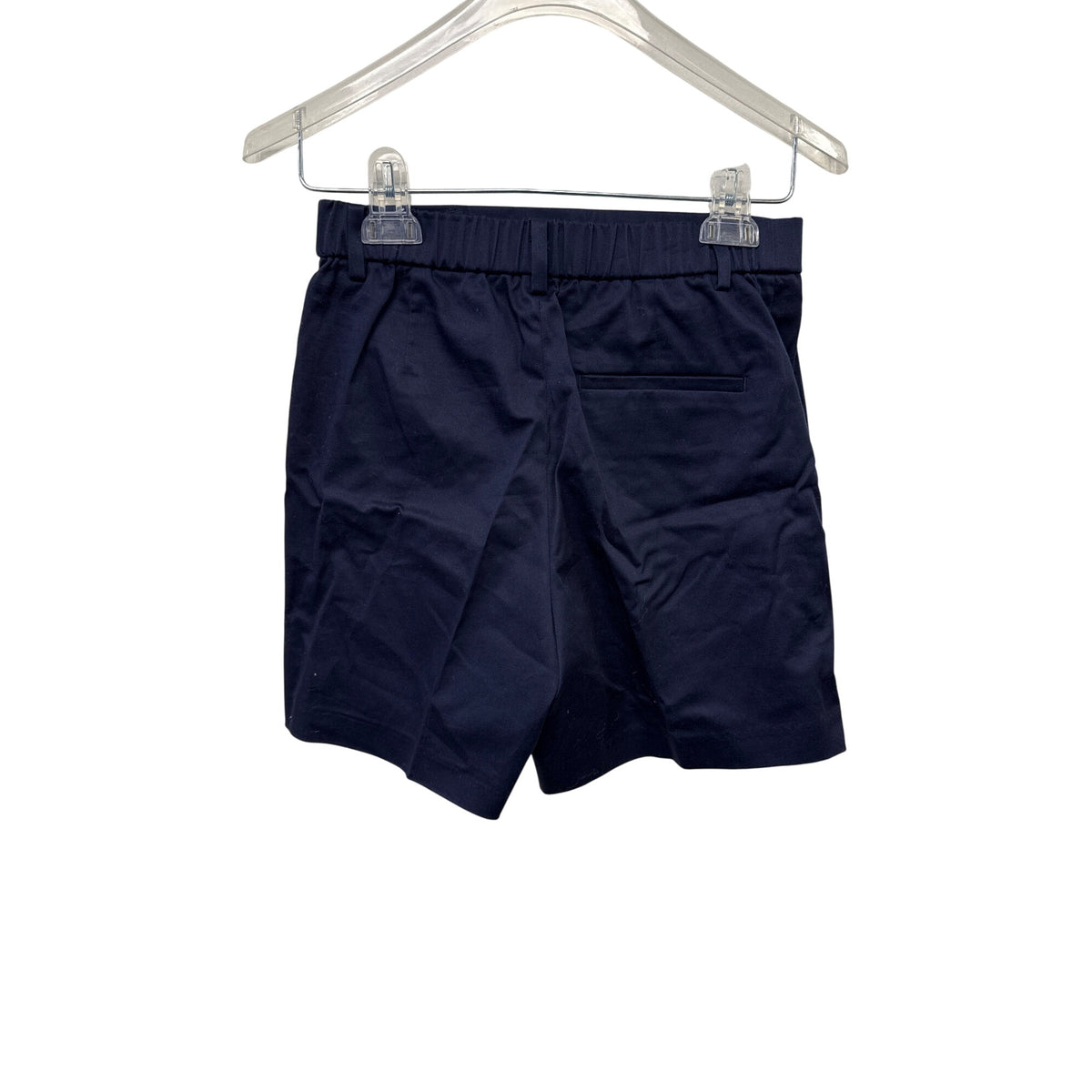 Uniqlo Women Navy Cotton/Spandex Shorts XS Size 24-25 Stretch Waist Casual Style