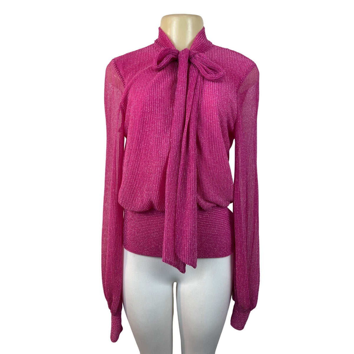 Kristinit Women's Fuchsia Blouse Sz M
