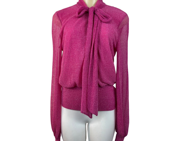 Kristinit Women's Fuchsia Blouse Sz M