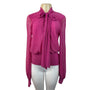 Kristinit Women's Fuchsia Blouse Sz M