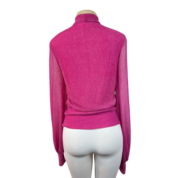 Kristinit Women's Fuchsia Blouse Sz M