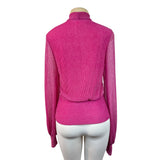 Kristinit Women's Fuchsia Blouse Sz M
