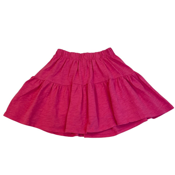 Tucker + Tate Girls Fuchsia Ruffle Top & Skort Set Size 5