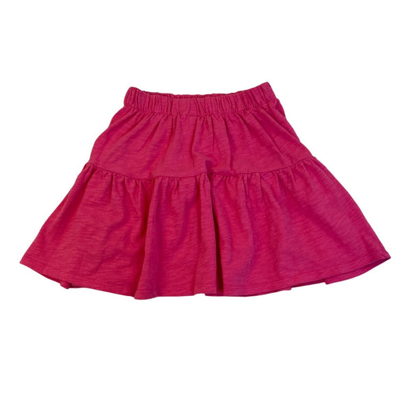 Tucker + Tate Girls Fuchsia Ruffle Top & Skort Set Size 5