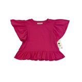 Tucker + Tate Girls Fuchsia Ruffle Top & Skort Set Size 5
