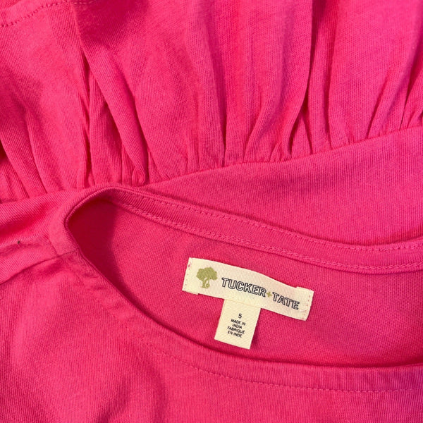 Tucker + Tate Girls Fuchsia Ruffle Top & Skort Set Size 5