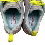 Skechers Women’s Gray & Neon Yellow Memory Foam Skech-Air Training Shoes Size 9