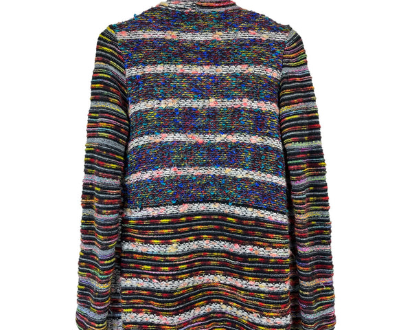 Desigual Womens Multicolor Knit Cardigan Open Front Lightweight Sweater Sz S