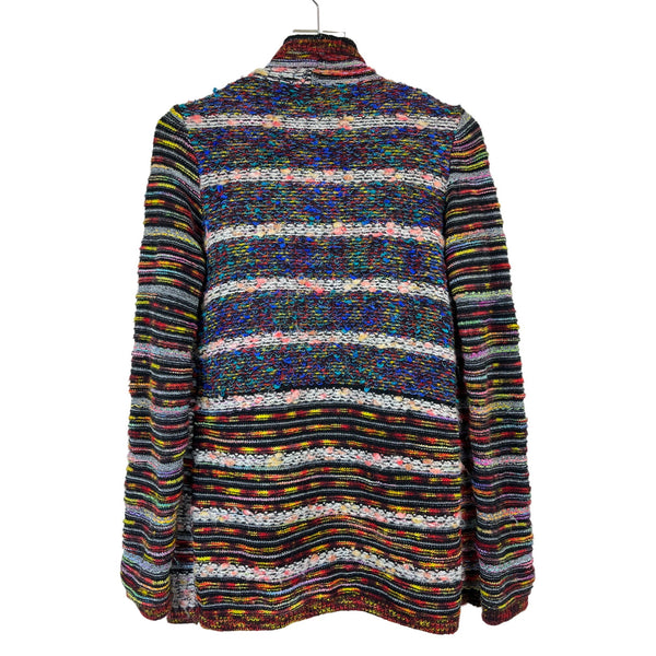 Desigual Womens Multicolor Knit Cardigan Open Front Lightweight Sweater Sz S