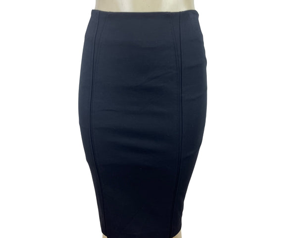 White House Black Market Womens Black Pencil Skirt Size 2 - New