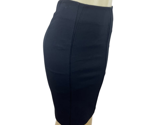 White House Black Market Womens Black Pencil Skirt Size 2 - New