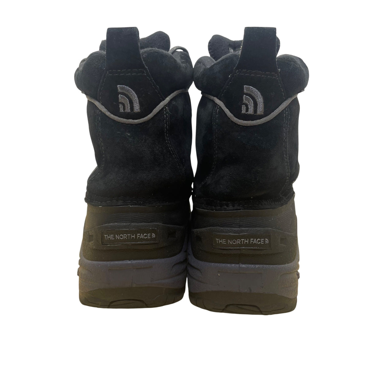 The North Face Boys Black Insulated Waterproof Traction Sole Winter Boots Size 6