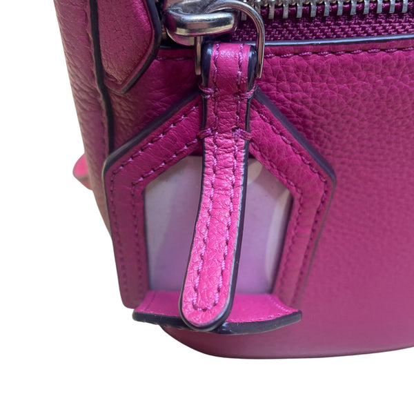 Marc By Marc Jacobs Women’s Pink Leather Adjustable Strap Crossbody Bag