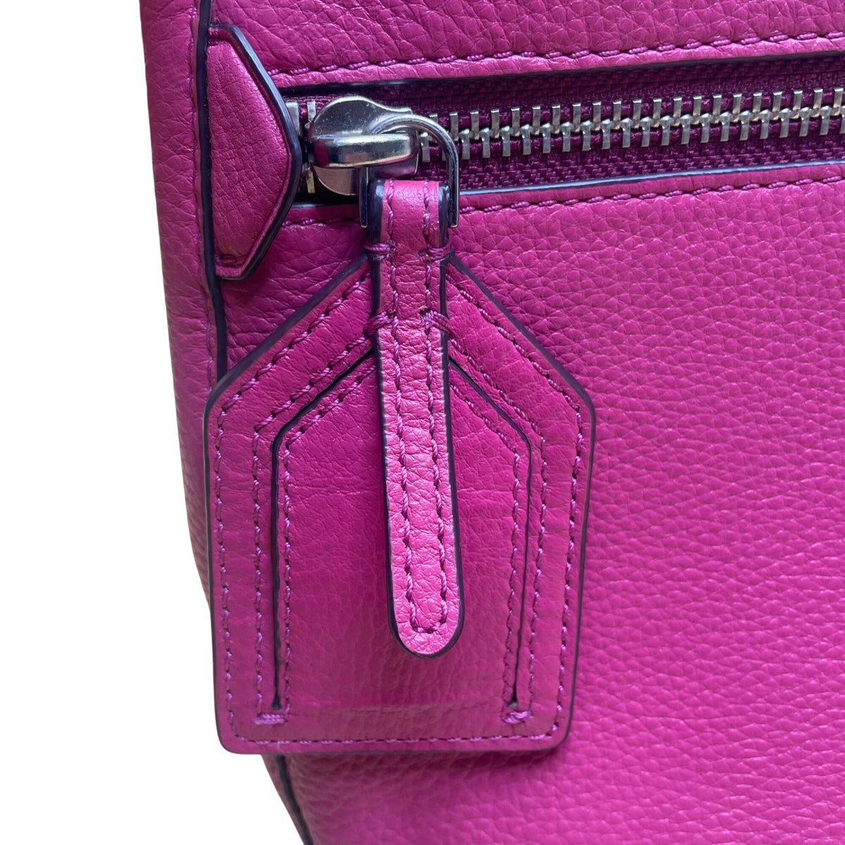 Marc By Marc Jacobs Women’s Pink Leather Adjustable Strap Crossbody Bag
