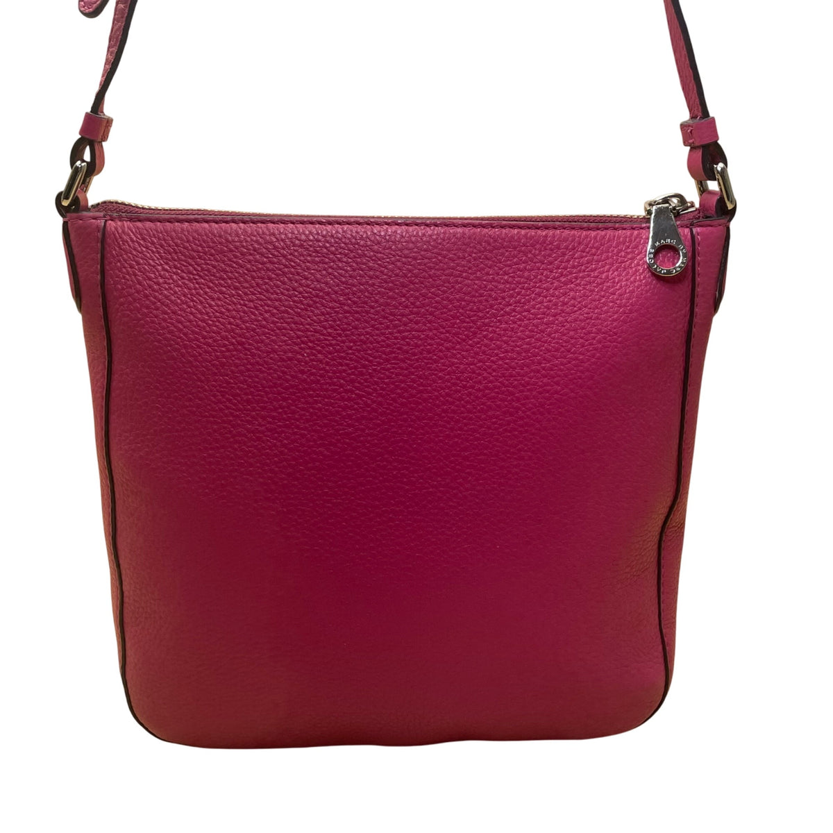 Marc By Marc Jacobs Women’s Pink Leather Adjustable Strap Crossbody Bag