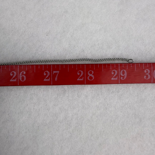 Vintage Silver Tone Rhinestone Pendant Necklace Elegant Mesh Leaf Design Jewelry