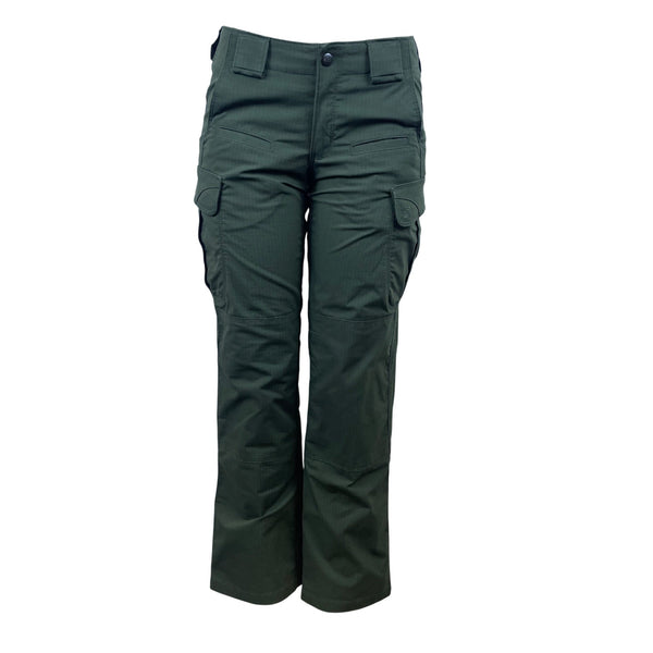 5.11 Tactical Women's Green Cotton Ripstop Cargo Pants Durable Utility Size 6