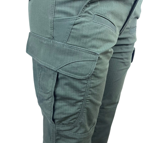 5.11 Tactical Women's Green Cotton Ripstop Cargo Pants Durable Utility Size 6