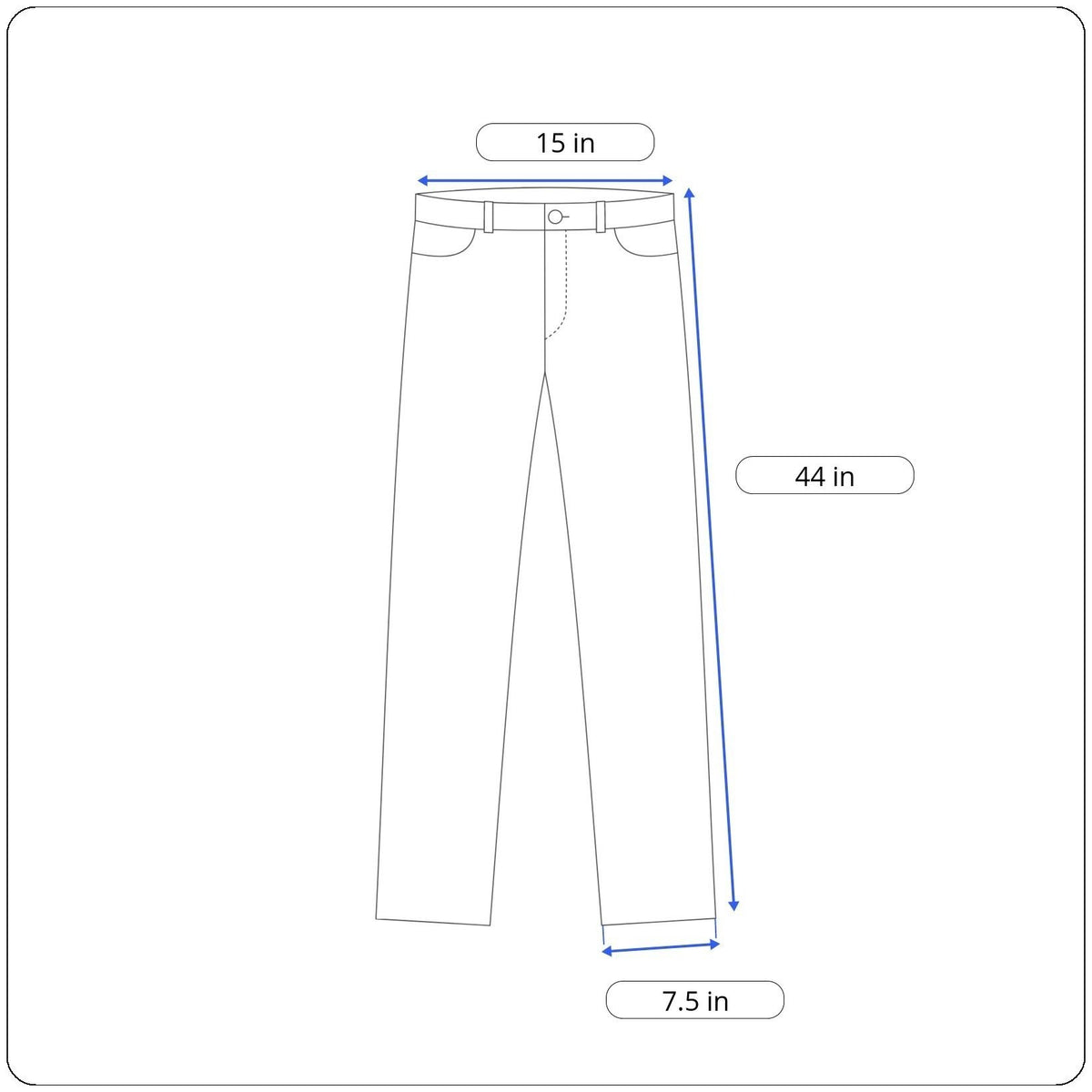 Wrangler Urban Renewal Blue Straight Classic Fit Jeans Sz 30x36 - New