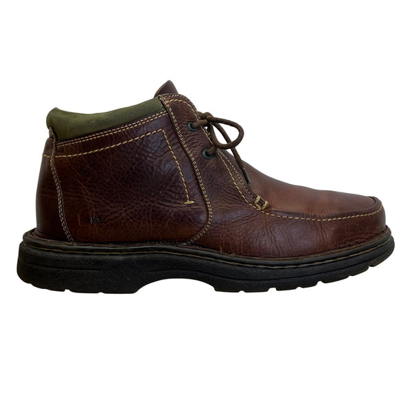 Johnston & Murphy Men’s Mahogany Leather Upper Lace-Up Chukka Boot Size 12 M