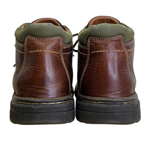 Johnston & Murphy Men’s Mahogany Leather Upper Lace-Up Chukka Boot Size 12 M