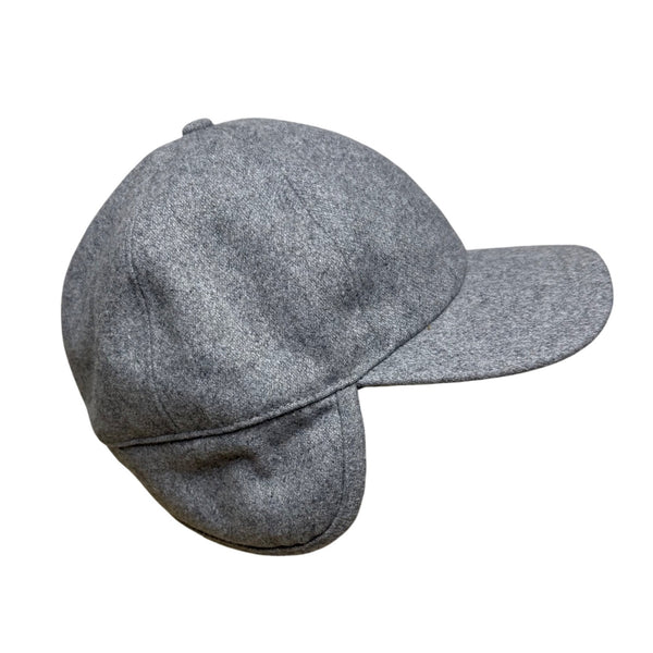 Outdoor Research Unisex Gray Wool Blend Earflap Cap Hat S/M Fleece Lining Winter