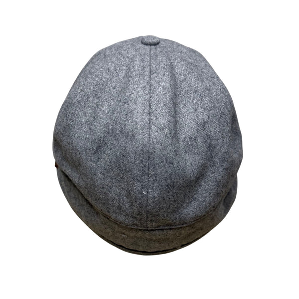 Outdoor Research Unisex Gray Wool Blend Earflap Cap Hat S/M Fleece Lining Winter
