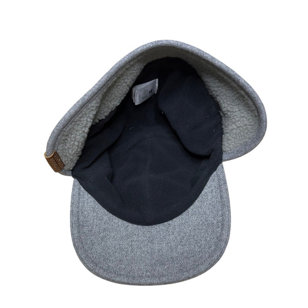 Outdoor Research Unisex Gray Wool Blend Earflap Cap Hat S/M Fleece Lining Winter