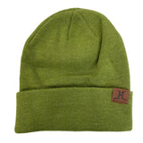 H Men’s Green Knit Winter Set - Hat Scarf & Gloves - New