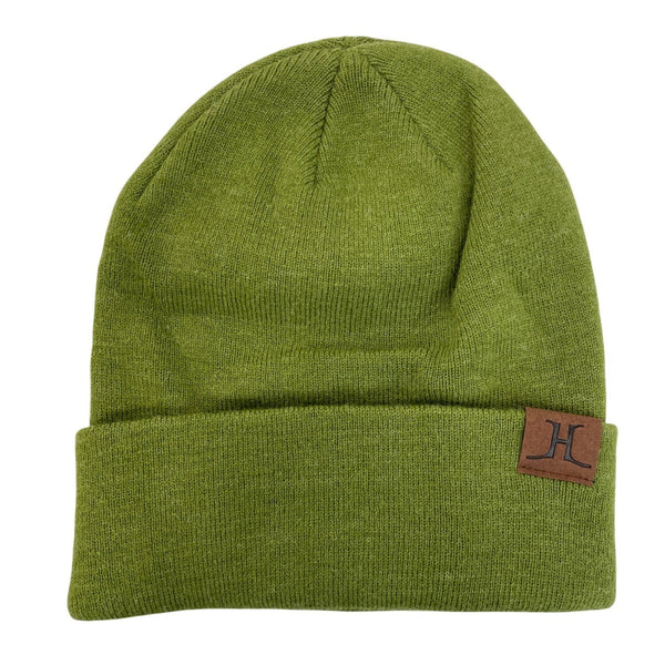H Men’s Green Knit Winter Set - Hat Scarf & Gloves - New