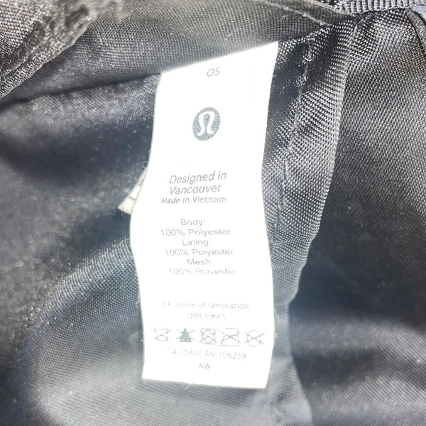 Lululemon Unisex Green/Black Camouflage Adjustable Strap Compact Crossbody Bag