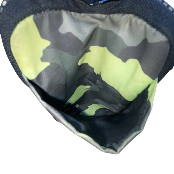 Lululemon Unisex Green/Black Camouflage Adjustable Strap Compact Crossbody Bag