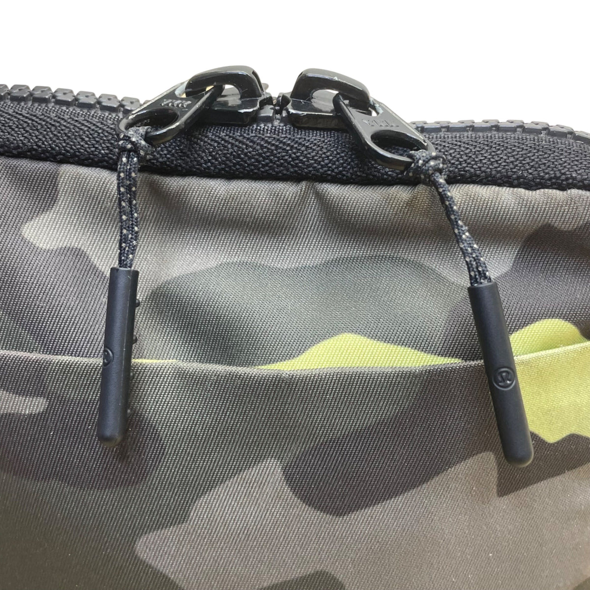 Lululemon Unisex Green/Black Camouflage Adjustable Strap Compact Crossbody Bag