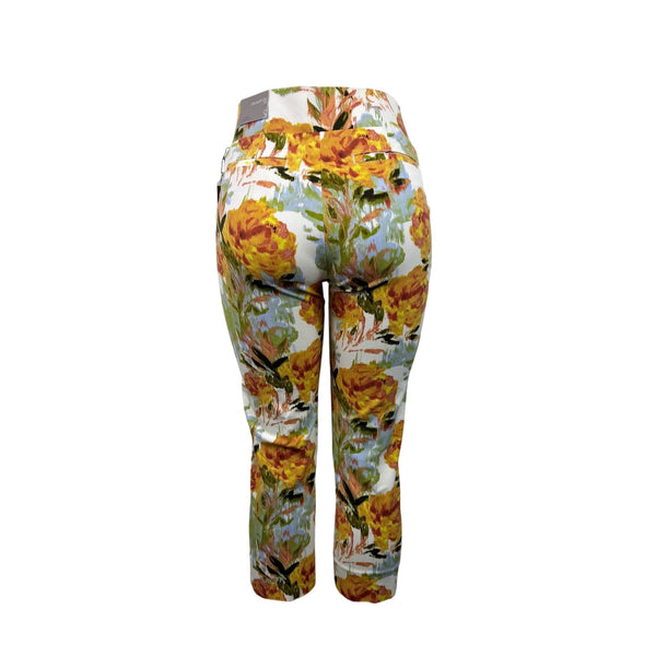Soft Surroundings Women's Multi-Color Straight Leg Crop Pants Size S - New