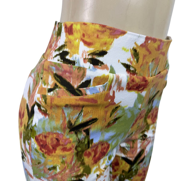 Soft Surroundings Women's Multi-Color Straight Leg Crop Pants Size S - New
