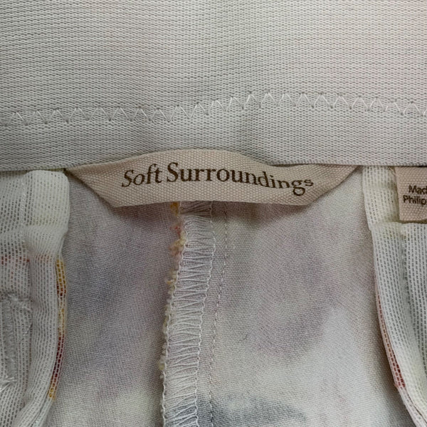 Soft Surroundings Women's Multi-Color Straight Leg Crop Pants Size S - New
