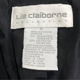 Liz Claiborne Black Beaded Sleeveless Vest Womens S