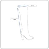 White Mountain Women's Black Loyal Knee High Boots Sz 9.5 - NWOB